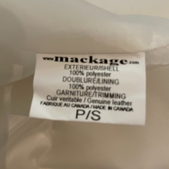 Beautiful Mackage Trench Coat with Leather belt and details - Picture 8 of 10